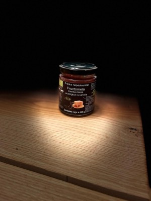 Crema ecologica de miere cu aronia, 230 gr