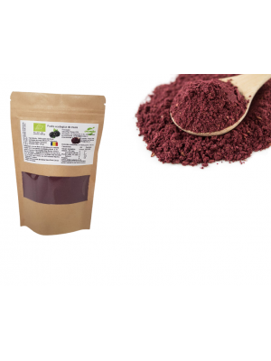 Certified organic blackberry powder, 100 gr
